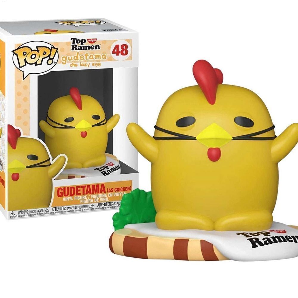 Funko Pop! Top Ramen #48 Gudetama Vinyl Figure